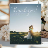 Hochzeitshandschrift Danke 3 Fotos