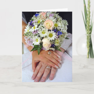 Hochzeitshandschuhe Karte