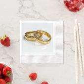Hochzeitshandschuhe Serviette (Beispiel)