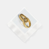 Hochzeitshandschuhe Serviette (Ecke)