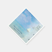 Hochzeitshaus Serviette (Ecke)