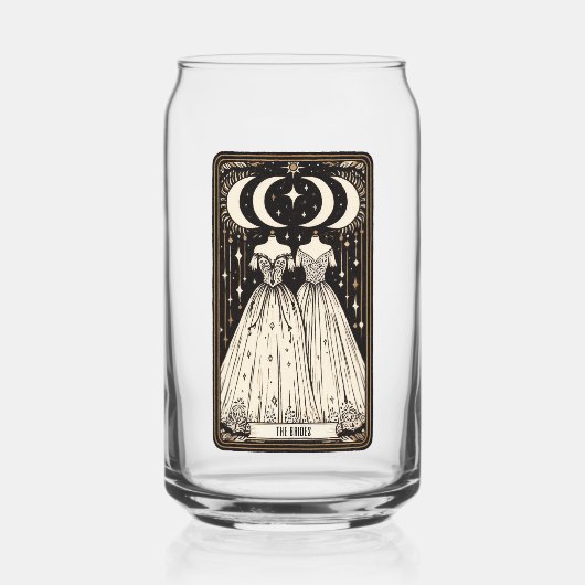 Hochzeitshäuser für Tarot Dosenglas (Vorderseite)