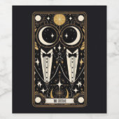 Hochzeitshäuser für Tarot Weinetikett (Einzelnes Label)