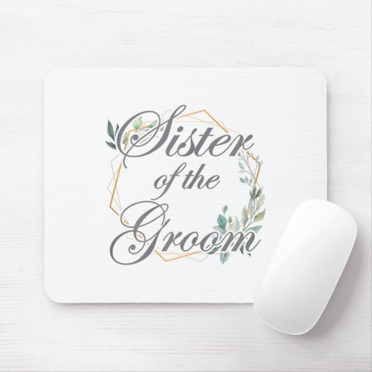 Hochzeitsheim-Brautparty Mousepad (Mit Mouse)