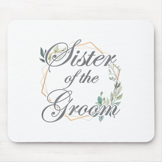 Hochzeitsheim-Brautparty Mousepad (Vorne)