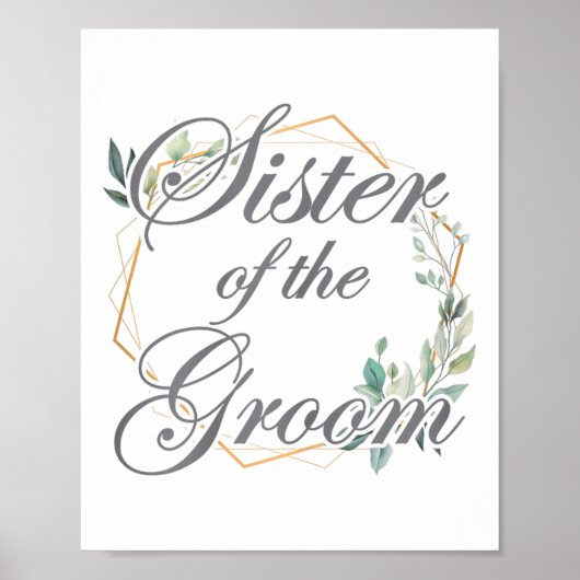 Hochzeitsheim-Brautparty Poster (Vorne)