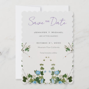 Hochzeitsheirat Minimalistische Kalligrafie Save The Date