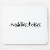Hochzeitshelfer Mousepad (Vorne)