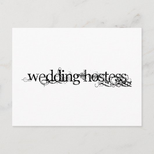 Hochzeitsherberge Postkarte (Vorderseite)