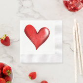 Hochzeitsherz Serviette (Beispiel)