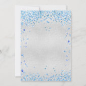 Hochzeitsherzen Einladung (Rückseite)