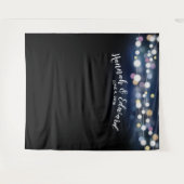 Hochzeitshintergrund, Fotostütze, Wandteppich (Vorderseite (Horizontal))