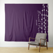 Hochzeitshintergrund, Fotostütze, Wandteppich (Beispiel (Horizontal))
