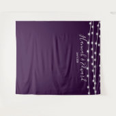 Hochzeitshintergrund, Fotostütze, Wandteppich (Vorderseite (Horizontal))