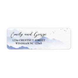 Hochzeitshochzeiten in Blauen Bergen Rücksendeadre