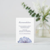 Hochzeitshotel Lilac - Blumen - Karte (Stehend Vorderseite)