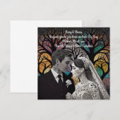 Hochzeitsideen und Geschenke Save The Date (Vorne/Hinten)