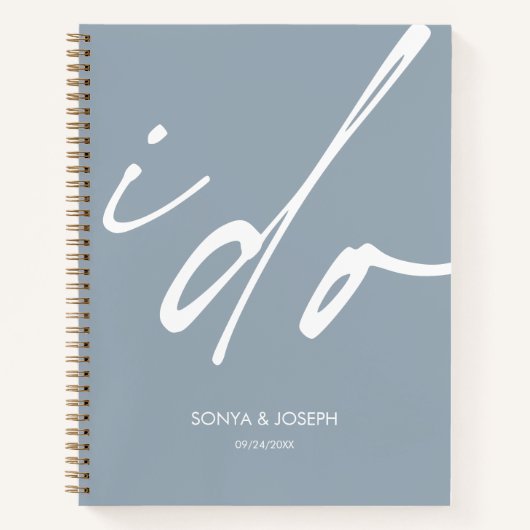 Hochzeitsjournal | DO Notizblock (Vorderseite)