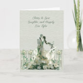 Hochzeitsjubeln Liebe Lachen glücklich je nach Karte (Vorderseite)