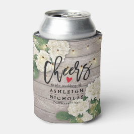 Hochzeitsjubeln zur Liebe Hydrangea String Leichth Dosenkühler