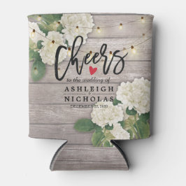 Hochzeitsjubeln zur Liebe Hydrangea String Leichth Dosenkühler