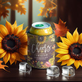 Hochzeitsjubeln zur Liebe Maple Pumpkins Sonnenblu Dosenkühler