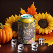 Hochzeitsjubeln zur Liebe Maple Pumpkins Sonnenblu Dosenkühler