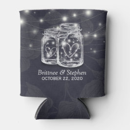 Hochzeitsjubeln zur Liebe Mason Jars String Lights Dosenkühler