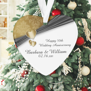 Hochzeitsjubiläum Andenken Ornament
