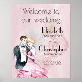 Hochzeitsjubiläum Poster (Vorne)