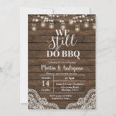 Hochzeitsjubiläum - wir machen noch immer Jahresta Einladung (Vorderseite)