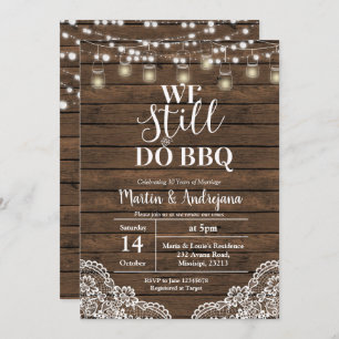 Hochzeitsjubiläum - wir machen noch immer Jahresta Einladung