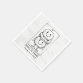 Hochzeitsjubiläums-Party Steckdose Serviette (Ecke)