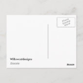 Hochzeitskaffee Postkarte (Rückseite)