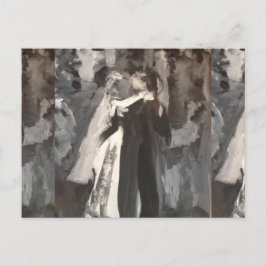 Hochzeitskaffee Postkarte