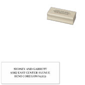 Hochzeitskaffee Rücksendeadresse Gummi Briefmarke Gummistempel (Stempel)