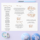 Hochzeitskalender für Weiße Flora Flyer (Einzeln)