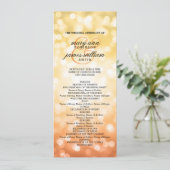 Hochzeitskalender Herbst/Herbst-Glitzer Programm (Stehend Vorderseite)
