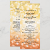 Hochzeitskalender Herbst/Herbst-Glitzer Programm (Vorne/Hinten)