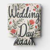 Hochzeitskannen Dosenkühler (Vorderseite)