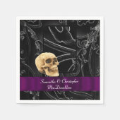 Hochzeitskapsel Serviette (Vorderseite)