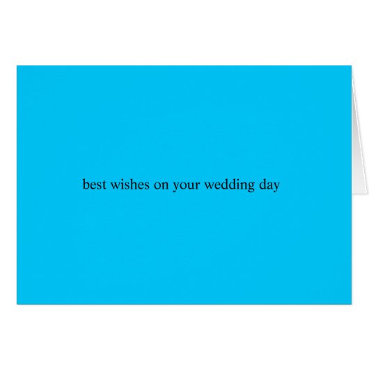 Hochzeitskarte (Vorderseite (Horizontal))