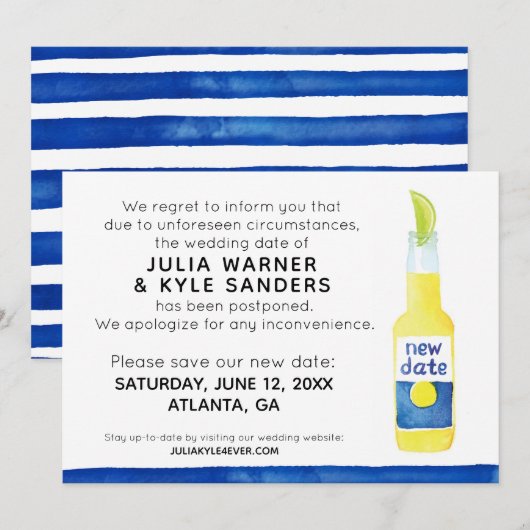 Hochzeitskarte (Vorne/Hinten)