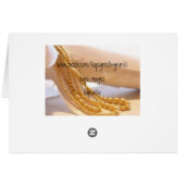 Hochzeitskarte (Rückseite Horizontal)