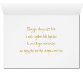 Hochzeitskarte (Innenansicht Horizontal (Unten))