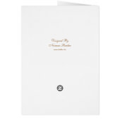 Hochzeitskarte (Hinten)