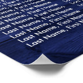 Hochzeitskarte 12 poster (Ecke)