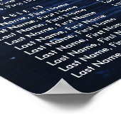 Hochzeitskarte 16 poster (Ecke)