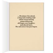 Hochzeitskarte Apache Segen, Custom, Südwest (Innen (Rechts))