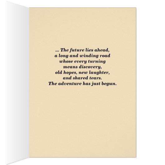 Hochzeitskarte Apache Segen, Custom, Südwest (Innen (Rechts))